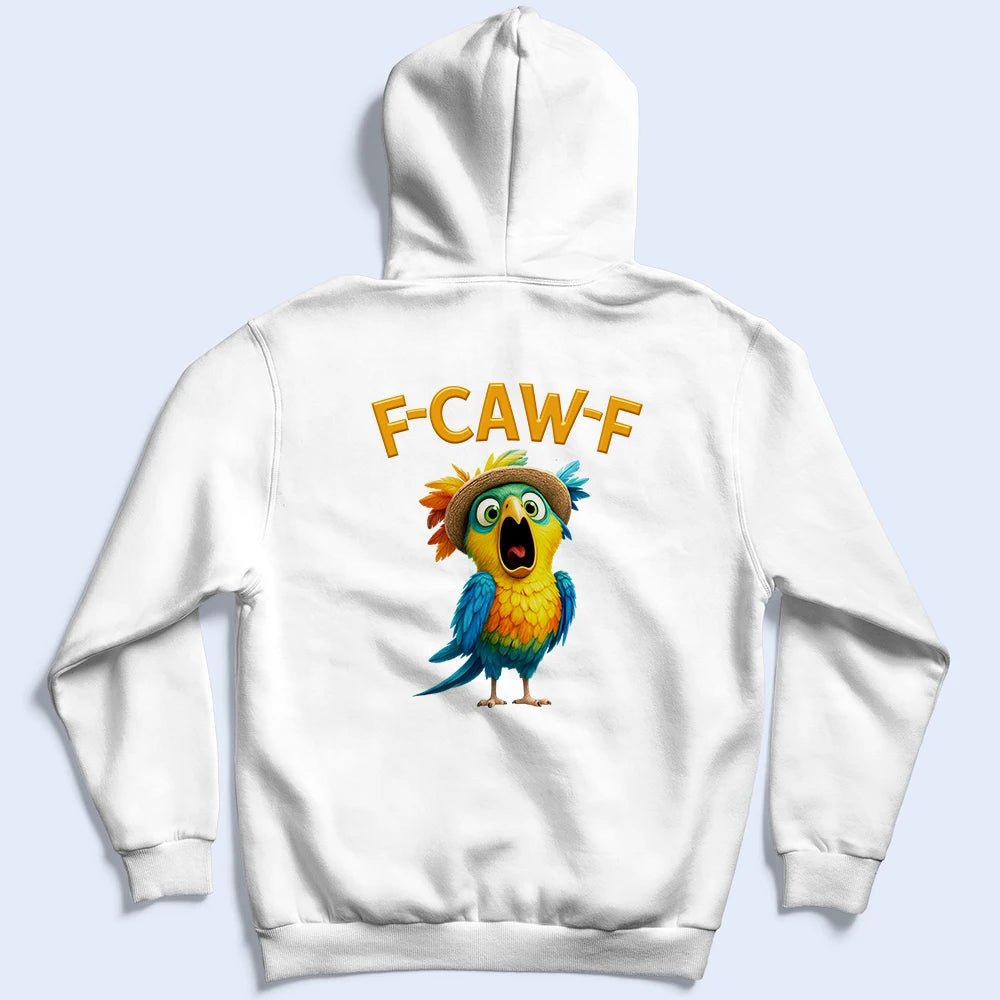 Funny Chicken Bird F Caw F - Personalized T Shirt