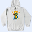 Funny Chicken F-Caw-F - Personalized T Shirt