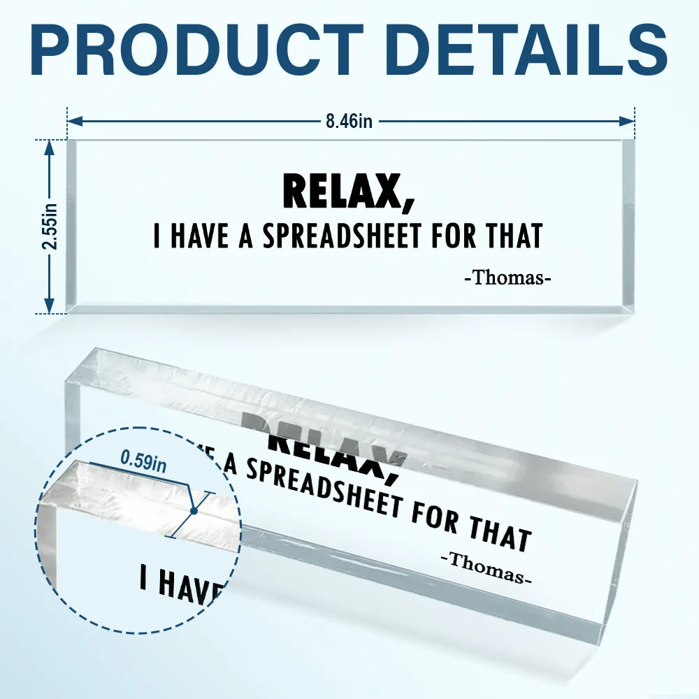 Gifts For Colleagues, Funny - Funny Cowokers Please Don't Talk To Me - Personalized Desk Name Plate