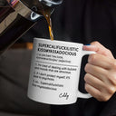 Gifts For Colleagues,Funny - Funny Cowokers Supercalifuckilistic - Personalized Mug