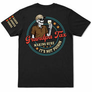 Gift For Father,Top Market,Humorous,Vector - Funny Dad Tax - Personalized T Shirt