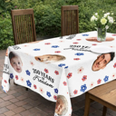 Independence Day,America 250th,Family,Happy,Gift For Yourself,Gift For Father,Gift For Mother - Custom Photo Funny Family Pet 250 Years Of Freedom - Personalized Tablecloth