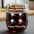 Gift For Mother - Funny Mom Thanks For Not Swallowing Us - Personalized Stemless Wine Glass