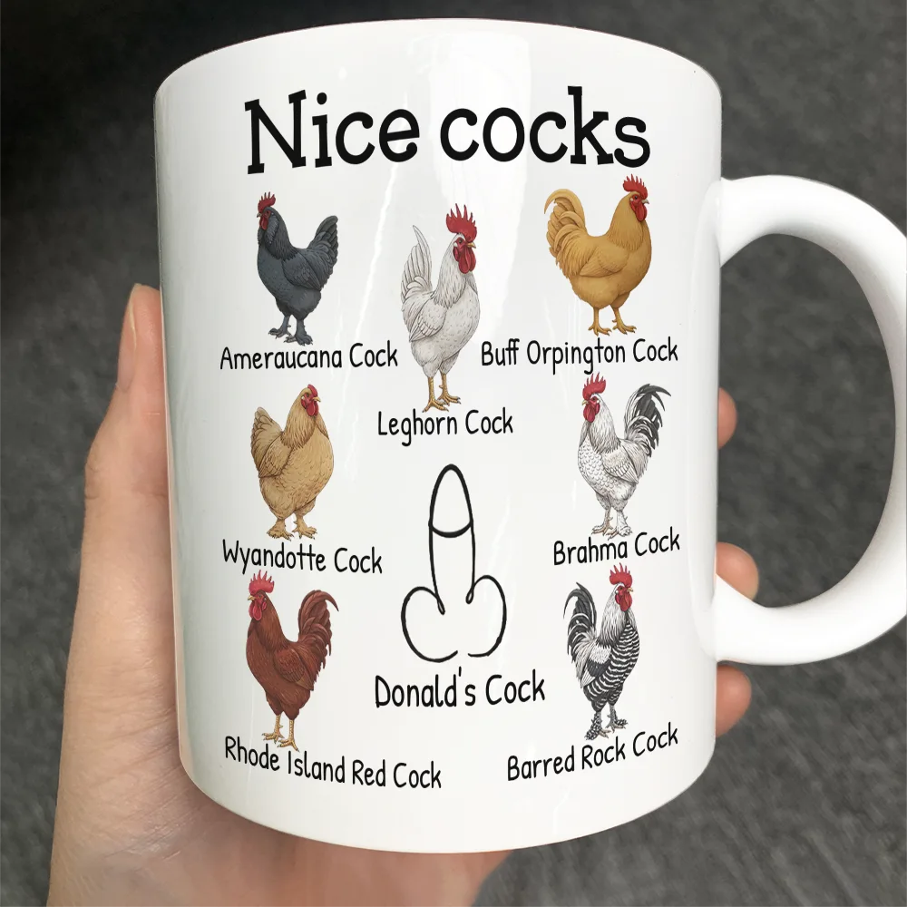 Funny,Gift For Husband,Gift For Boyfriend - Funny Mug Nice Cocks - Personalized Mug