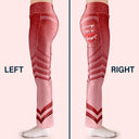 Funny Own My Heart And My Cheeks Humorous Couple - Personalized Leggings