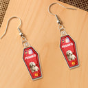 Funny, Halloween, Gift For Yourself  Funny Pet Halloween Costume - Personalized Acrylic Earrings