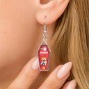 Funny, Halloween, Gift For Yourself  Funny Pet Halloween Costume - Personalized Acrylic Earrings