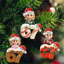 Funny,Gift For Kids,Gift For Grandkids,Christmas - Funny Teen Slang Six Seven - Personalized Custom Shaped Acrylic Ornament