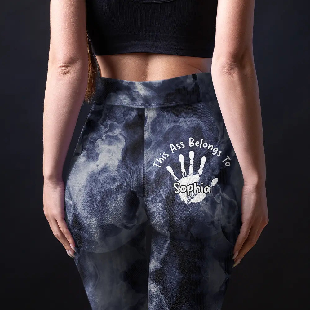 Gift For Wife,Gift For Girlfriend,Gift For Couples - Funny This Beauty Is Taken Belongs To - Personalized Leggings