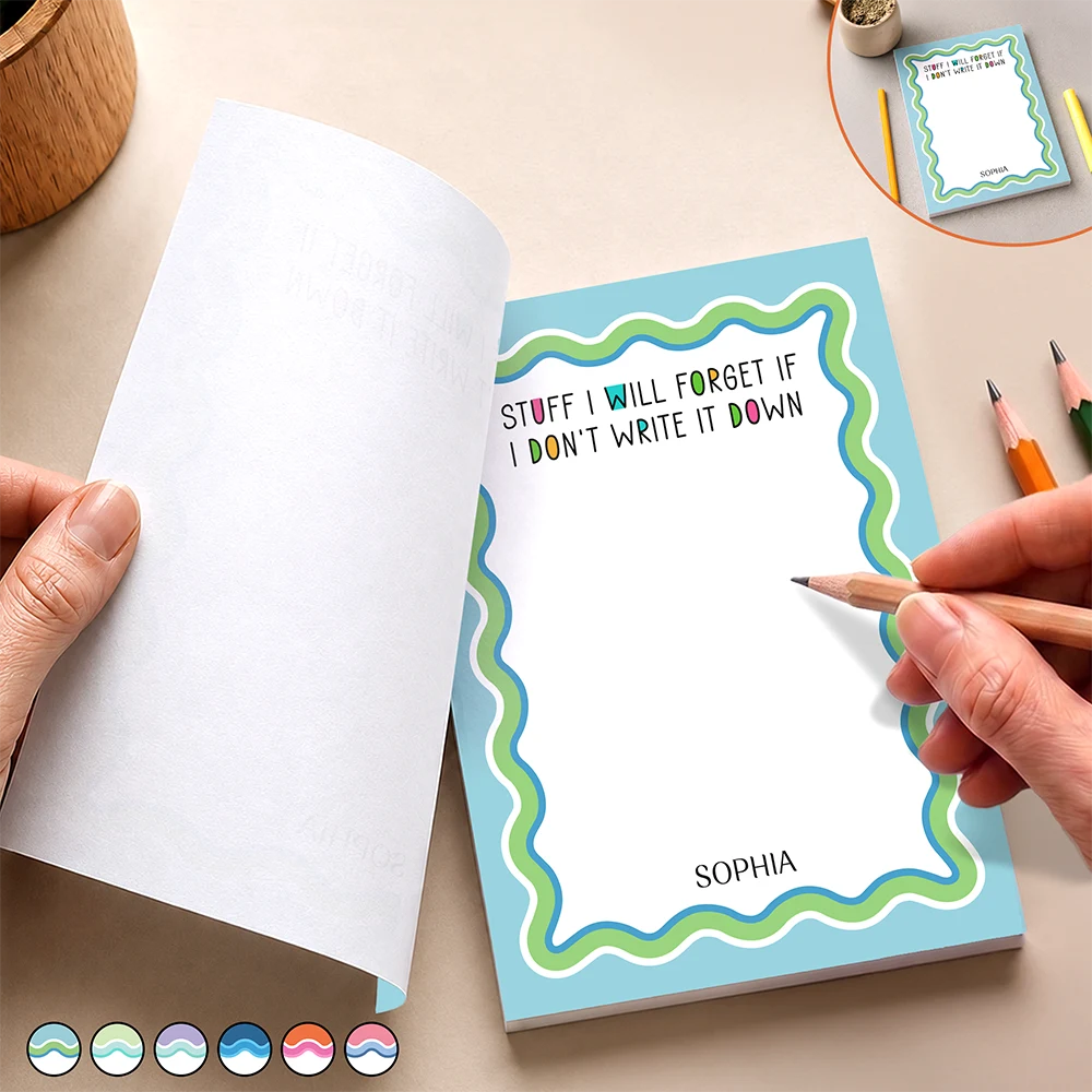 Funny To-do List - Personalized Notepad