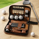 Gift For Men,Gift For Father,Gift For Grandpa,Golf,Sport Dad,Grandpa's Hobby,Dad's Hobby,Gift For Husband,Gift For Couples,Custom Photo,Non-Eng,Photo,Vector,Adorable - Custom Photo Best Daddy Grandpa By Par Funny Golf Lovers - Personalized Leather Golf Bag