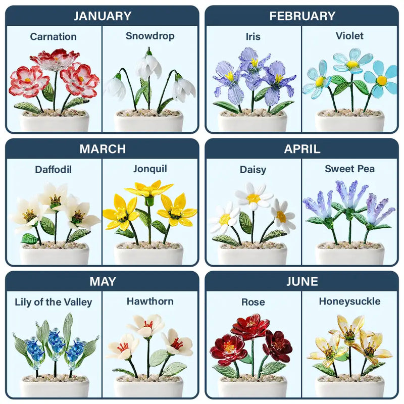 Gift For Mother,Gift For Grandma,Love,Top Market,Icon - Thank You For Helping Us Grow - Personalized Glass Flower Plant Pot