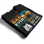 Meilleur papa chien de tous les temps - Cadeau pour papa - T-shirt personnalisé