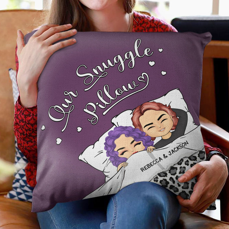 Couple Our Snuggle Pillow - Gift For Couples - Personalized Custom Pillow