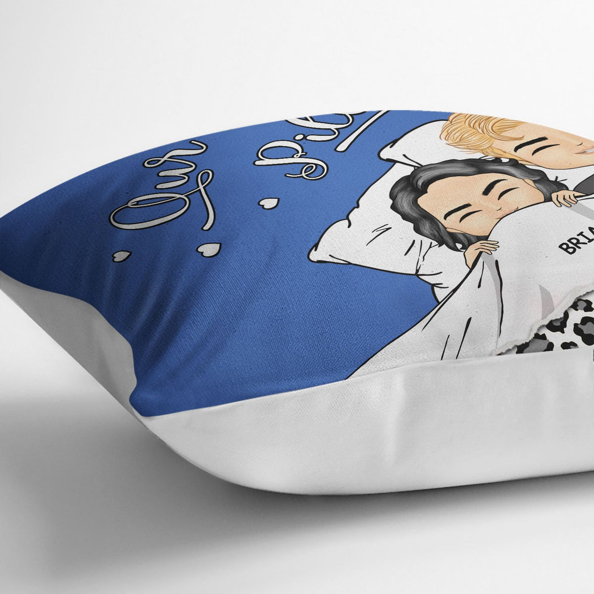 Couple Our Snuggle Pillow - Gift For Couples - Personalized Custom Pillow