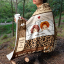 Couple Chibi Snuggle Blanket You&#39;re The Only One - Gift For Couple - Personalized Custom Fleece Blanket