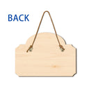 Dad's Man Cave - Home Decor For Father - Personalized Custom Shaped Wood Sign