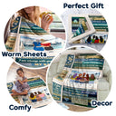 Lake Mother Never Forget How Much I Love You - Gift For Daughters - Personalized Fleece Blanket