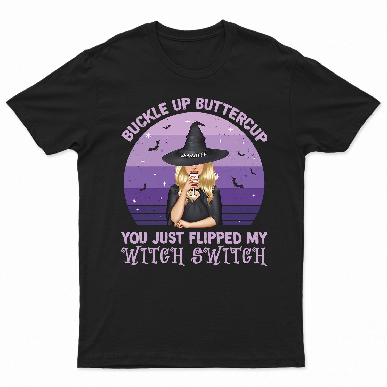 Just Flipped My Witch Switch - Gift For Yourself, Gift For Women - Personalized T Shirt