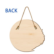 La sorcière est là - Cadeau pour vous-même, cadeau pour femme - Panneau en bois personnalisé