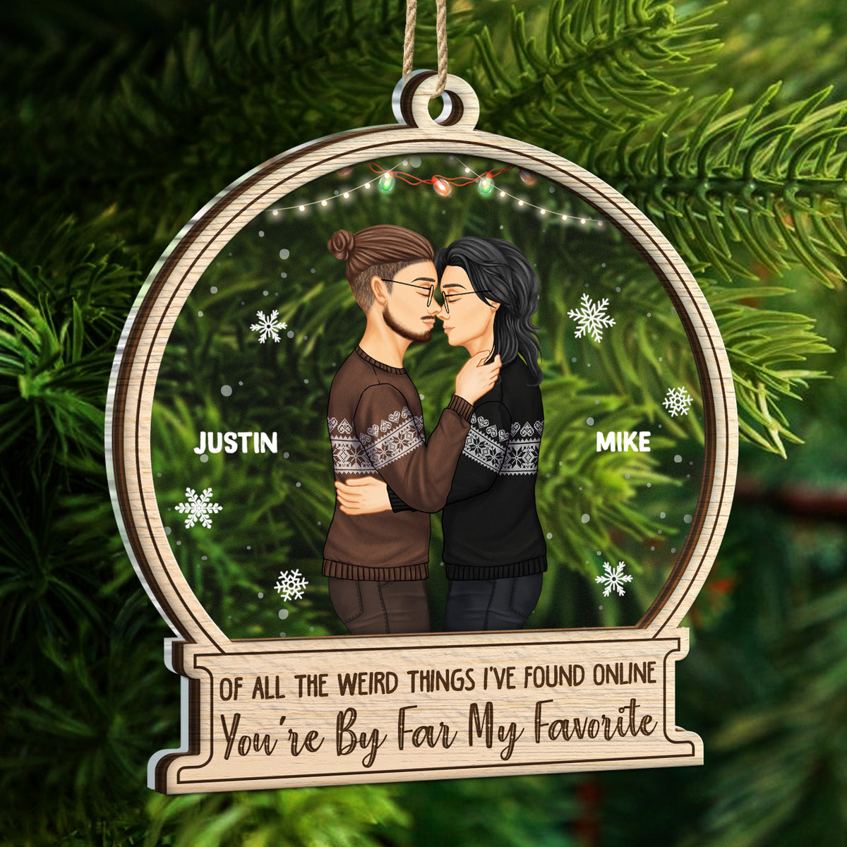 Christmas Couple You Are By Far My Favorite Gift For Couples