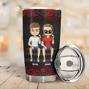 Chibi Congrats On Being My Bestie - Gift For Bestie - Personalized Tumbler