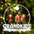 Grandkids Make Life Grand - Christmas, Gift For Grandparents - Personalized Custom Shaped Acrylic Ornament