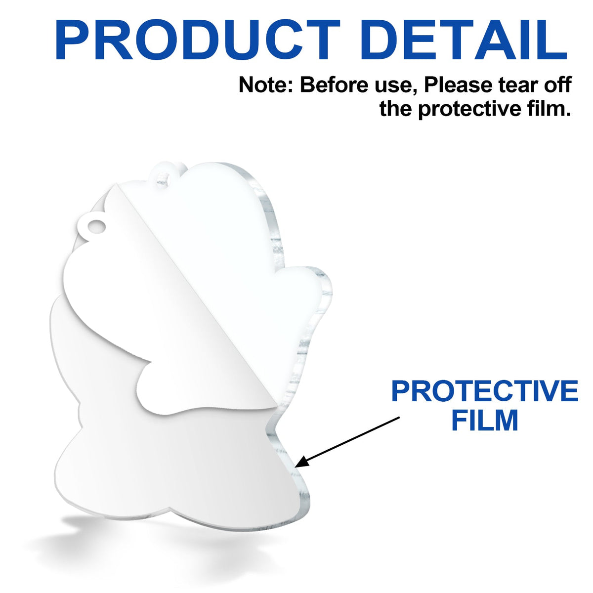 Hold My Heart - Christmas Gift For Couples - Personalized Custom Shaped Acrylic Ornament