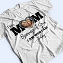 Custom Photo Mom I Love You To The Moon And Back - Gift For Mother - Personalized T Shirt