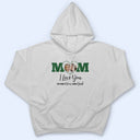 Custom Photo Mom I Love You To The Moon And Back - Gift For Mother - Personalized T Shirt