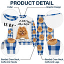 Custom Photo Life Is Better - Gift For Pet Lovers - Personalized Unisex Pajamas Set
