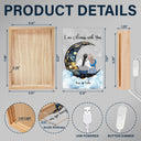 Always With You Mother Daughter - Memorial Gift - Personalized Picture Frame Light Box