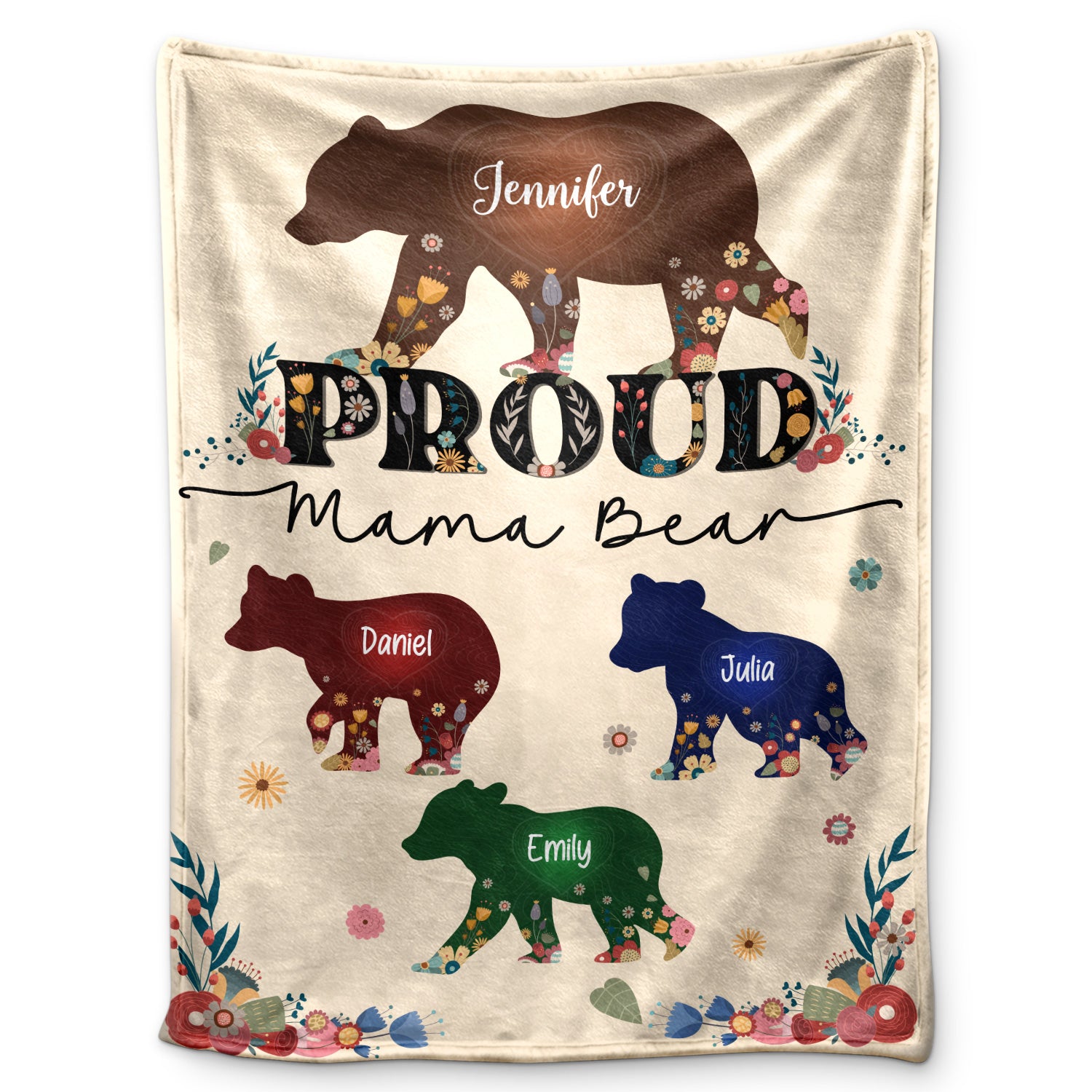 Mama Bear Personalized Print