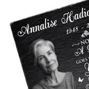 Custom Photo In Loving Memory - Memorial Gift For Family - Personalized Rectangle Memorial Garden Stone