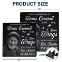 Custom Photo In Loving Memory - Memorial Gift For Family - Personalized Rectangle Memorial Garden Stone