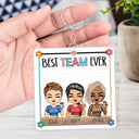 Félicitations pour votre adhésion ! Cadeau pour collègues ! Porte-clés personnalisé en acrylique