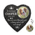 Custom Photo You Were More Than Just A Pet - Memorial Gift For Pet Lovers - Personalized Heart Shaped Garden Slate & Hook