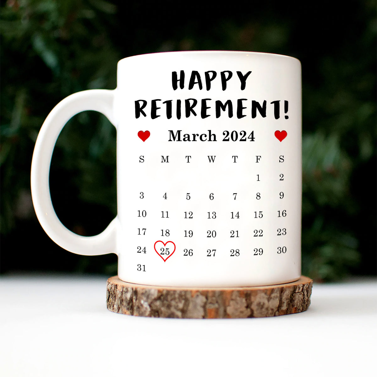 Happy Retirement - Gift For Retiree - Personalized Mug - Wander Prints™