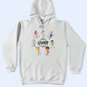 Custom Photo Best Daddy Ever Dancing Kids - Personalized T Shirt