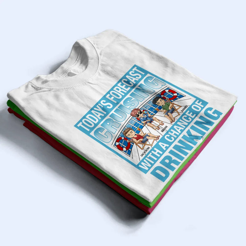 Cruising Bestie Life Is Better On The Cruise - Personalized T Shirt