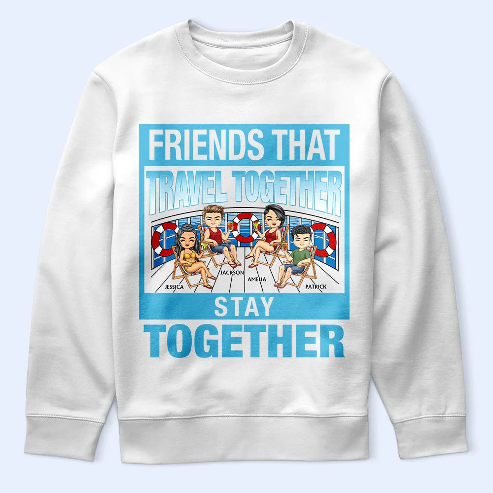 Cruising Bestie Life Is Better On The Cruise - Personalized T Shirt