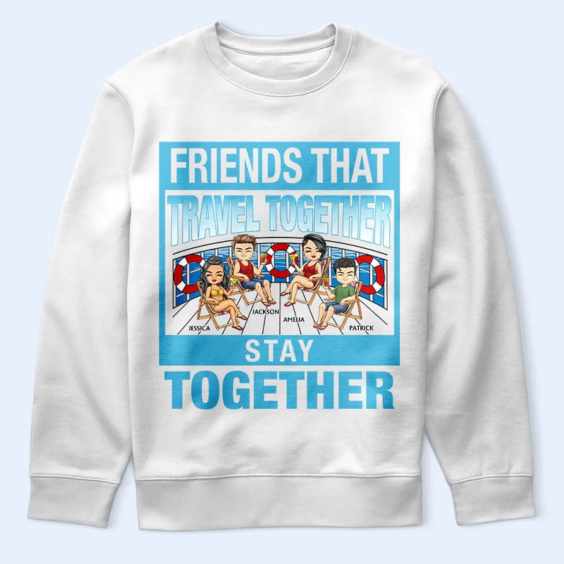 Cruising Bestie Life Is Better On The Cruise - Personalized T Shirt