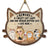Beware A Crazy Dog & Cat Lady - Personalized Custom Shaped Wood Sign