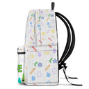 Hello School - Personalized Canvas Backpack
