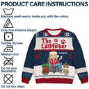Christmas The Catmother Cat Lovers - Personalized Unisex Ugly Sweater