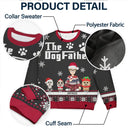 Christmas The Dogmother The Dogfather - Personalized Unisex Ugly Sweater