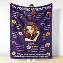 Affirmation Blanket - Personalized Fleece Blanket, Sherpa Blanket
