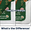 Affirmation Blanket - Personalized Fleece Blanket, Sherpa Blanket