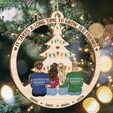 Gift For Bestie - Long Time To Grow Old Friends - Personalized Wooden Cutout Ornament