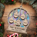 Family - Our Family Kids Pet - Personalized Suncatcher Ornament